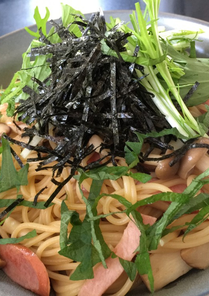 たっぷりきのこの和風パスタ-レシピのメイン写真