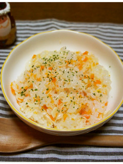 帆立とにんじんのピラフ風ご飯-レシピのメイン写真