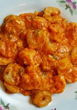 ふわふわかき玉の海老チリ-レシピのメイン写真