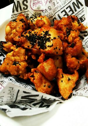 鶏の胸肉で簡単カリカリチキン-レシピのメイン写真