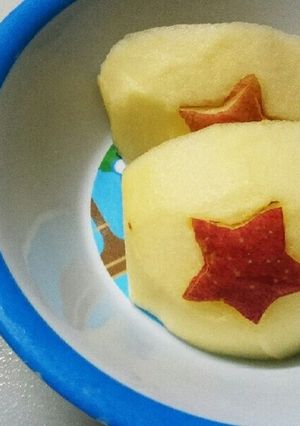 お弁当に☆りんごの飾り切り!?-レシピのメイン写真