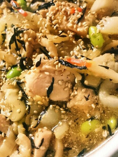 手抜きでカンタン鶏肉のひじき煮-レシピのメイン写真
