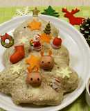 クリスマスツリー☆豆腐ミートローフ
