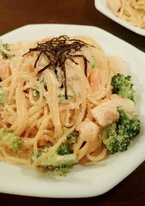 シーフード*明太子パスタ-レシピのメイン写真