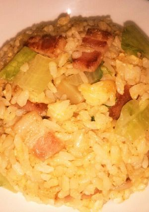 しゃきしゃきレタスとベーコンの炒飯-レシピのメイン写真