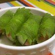 きゅうりとウインナーのしそチーズ巻き