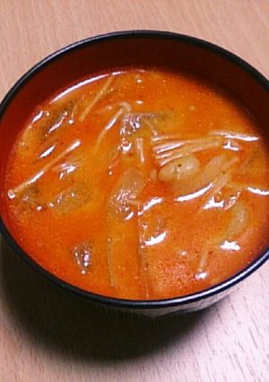 豚汁リメイク 担々スープ-レシピのメイン写真