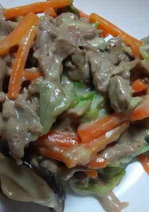 ☆豚肉のミルキー中華炒め☆-レシピのメイン写真