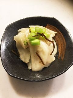 かぶの塩昆布浅漬け-レシピのメイン写真