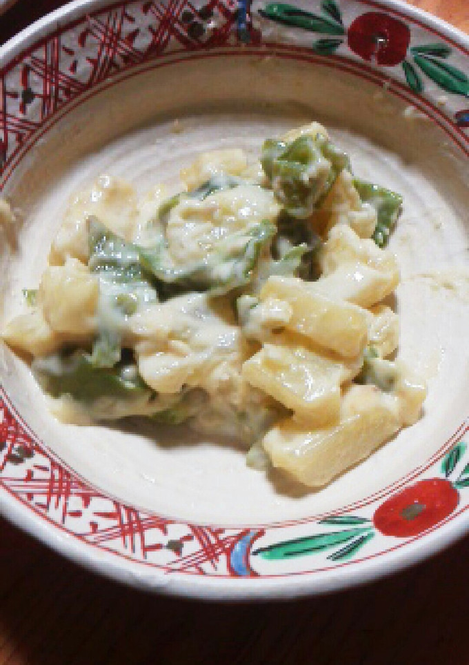 万願寺とじゃがいものチーズ炒め-レシピのメイン写真