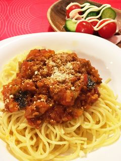 【ワーママレシピ】簡単ミートソース-レシピのメイン写真
