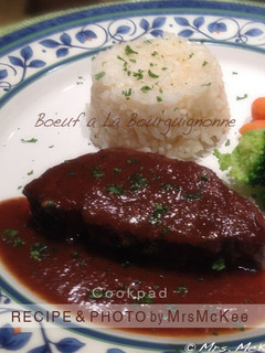 牛肉の赤ワイン煮込み ブルゴーニュ風-レシピのメイン写真
