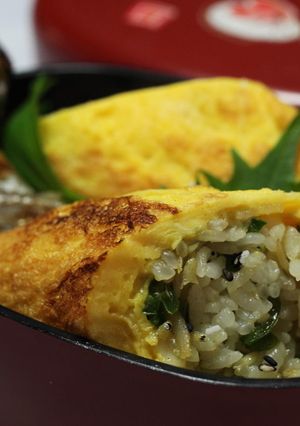 和風オムライス弁当-レシピのメイン写真