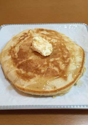 しろくまちゃんのホットケーキ-レシピのメイン写真