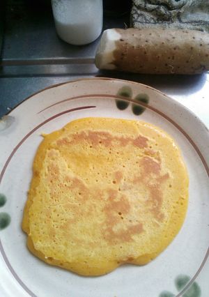 カボチャと長芋ホットケーキ-レシピのメイン写真