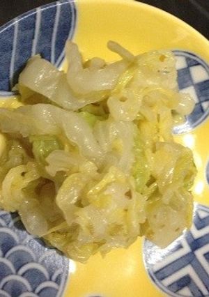白菜の柚子胡椒ドレッシングサラダ-レシピのメイン写真
