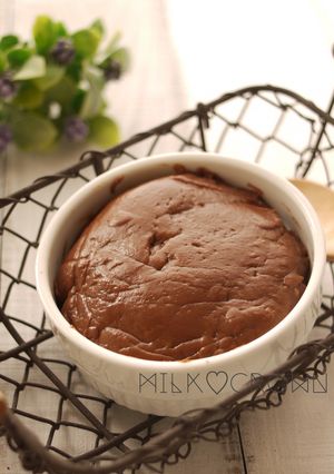 レンジde簡単☆チョコカスタード-レシピのメイン写真