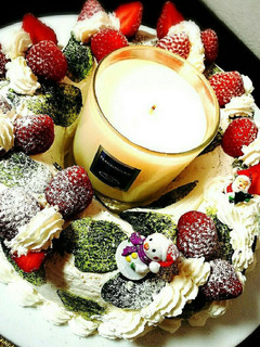 クリスマスケーキ デコレーション-レシピのメイン写真