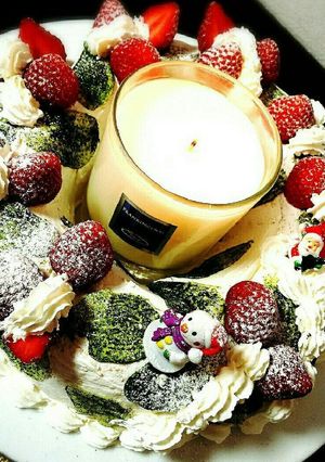 クリスマスケーキ デコレーション-レシピのメイン写真