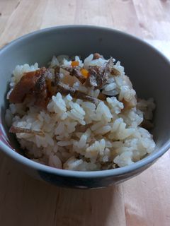 おでんのおつゆで…炊き込みご飯-レシピのメイン写真