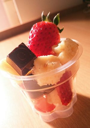 アルファベットチョコで可愛いトライフル♪-レシピのメイン写真