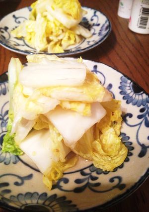 白菜の浅漬け 山椒の香り-レシピのメイン写真