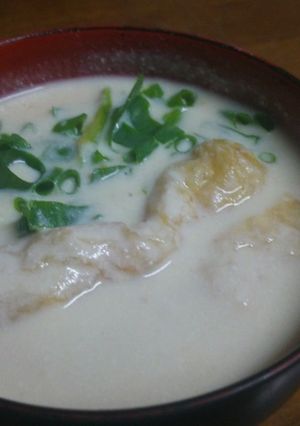 クリーミー豆腐粕汁-レシピのメイン写真