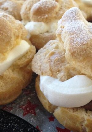 簡単シュークリーム&チョコシュークリーム-レシピのメイン写真