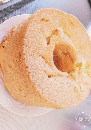 プレーンシフォンケーキ-レシピのメイン写真