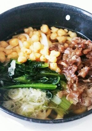 超時短★肉うどん-レシピのメイン写真