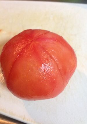 簡単早い！トマトの皮むき-レシピのメイン写真