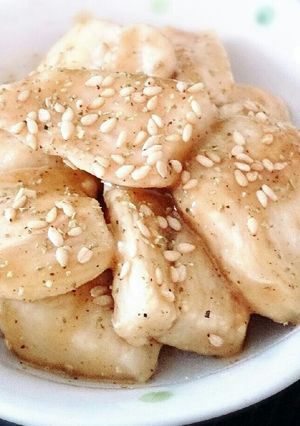 スピード一品！鶏むね肉の梅わさび和え-レシピのメイン写真