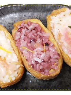 おもてなし♡柚子みょうがの彩りいなり寿司-レシピのメイン写真