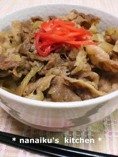 お肉やわらか♡ヘルシー牛丼-レシピのメイン写真