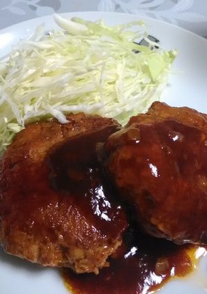 ふわっふわハンバーグ♪-レシピのメイン写真