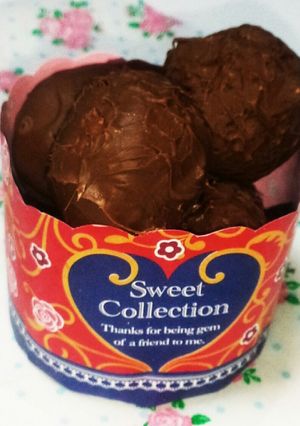 チョコボール♡おやつ　バレンタイン-レシピのメイン写真