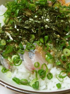 なめろう風アジ丼-レシピのメイン写真