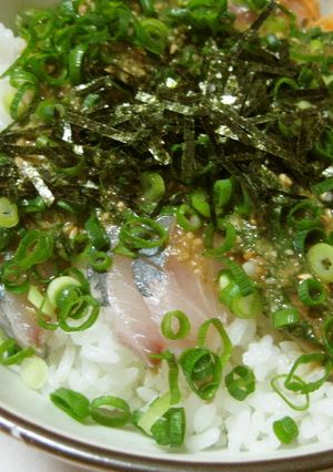 なめろう風アジ丼-レシピのメイン写真