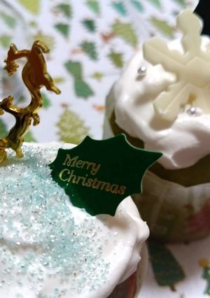 クリスマスのマフィン(抹茶/ココア)-レシピのメイン写真