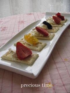 クラッカー+ジャムって最高!!-レシピのメイン写真