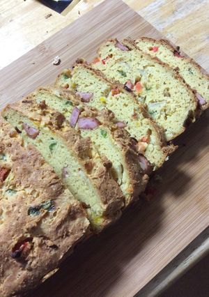覚書＊低糖質＊大豆粉ケークサレ-レシピのメイン写真