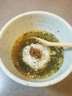 ◇焼おにぎり入りお茶漬け-レシピのメイン写真