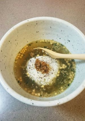◇焼おにぎり入りお茶漬け-レシピのメイン写真
