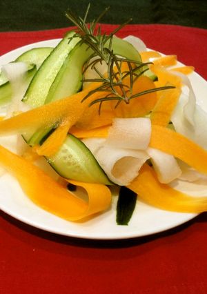 根菜のリボンサラダ-レシピのメイン写真