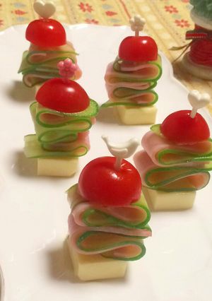 Xmasに☆楽しく簡単ピンチョス-レシピのメイン写真