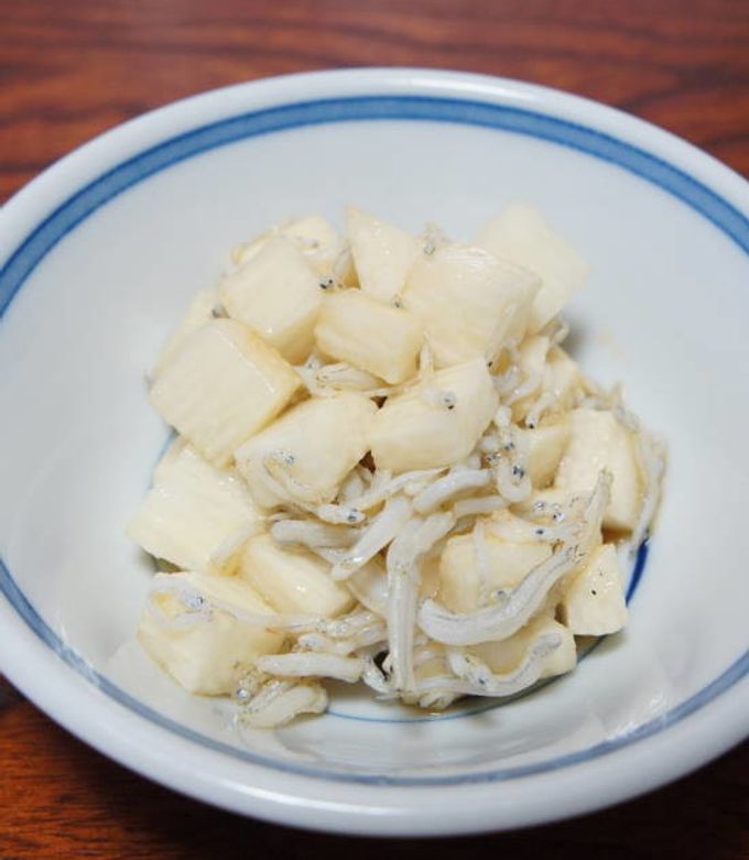長いもとしらす干しの和え物-レシピのメイン写真