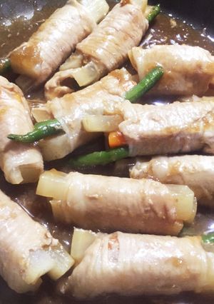 肉巻き照り焼き-レシピのメイン写真