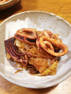 いかの味噌バター炒め-レシピのメイン写真