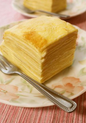 玉子焼き器で♪夫が愛する♡ミルクレープ-レシピのメイン写真