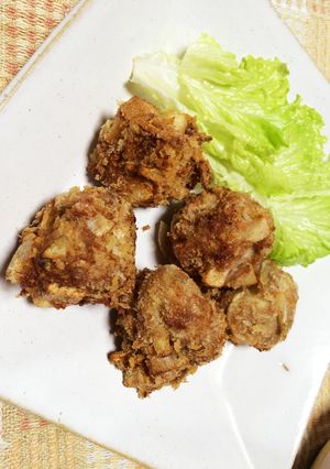 里芋とごぼうのお肉揚げ-レシピのメイン写真